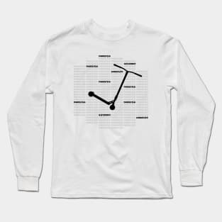 Scooter freestyle Long Sleeve T-Shirt